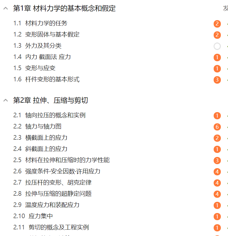 【在线教学质量报告之二十四】——材料力学